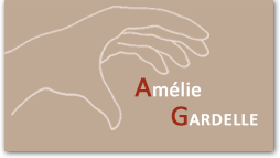 Logo de Amélie Gardelle, ostéopathe animalier